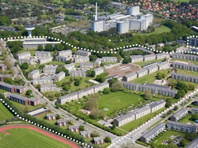 Boligblok i Stadionkvarteret